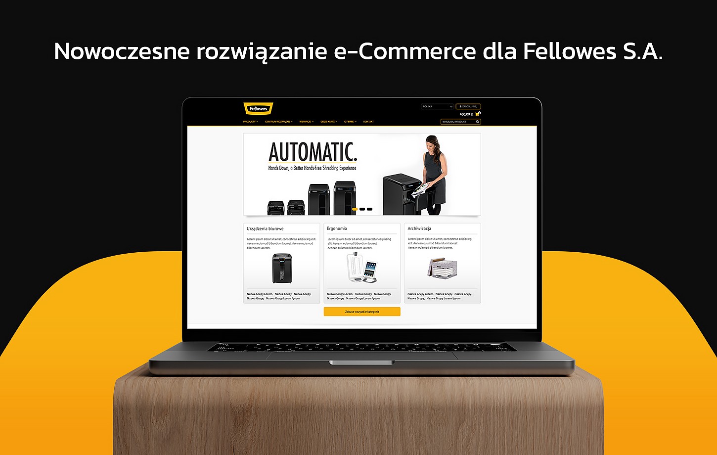 Fellowes - nowoczesne rozwiązanie e-commerce