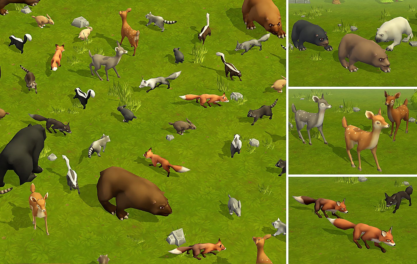 Animated Fantasy Wild Animals Pack