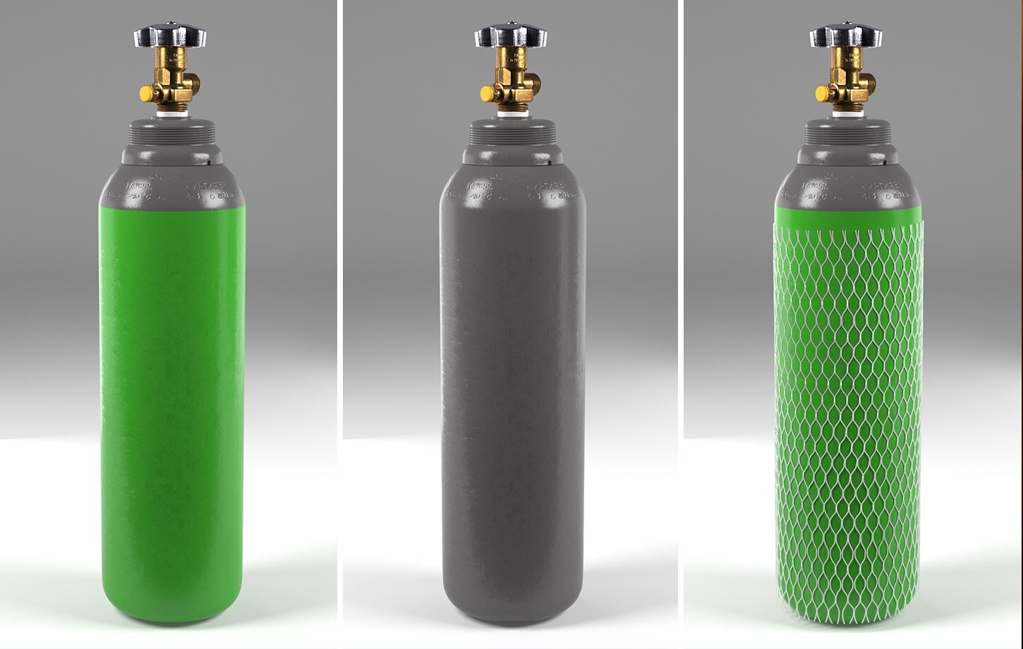 Metal bottle visualisation