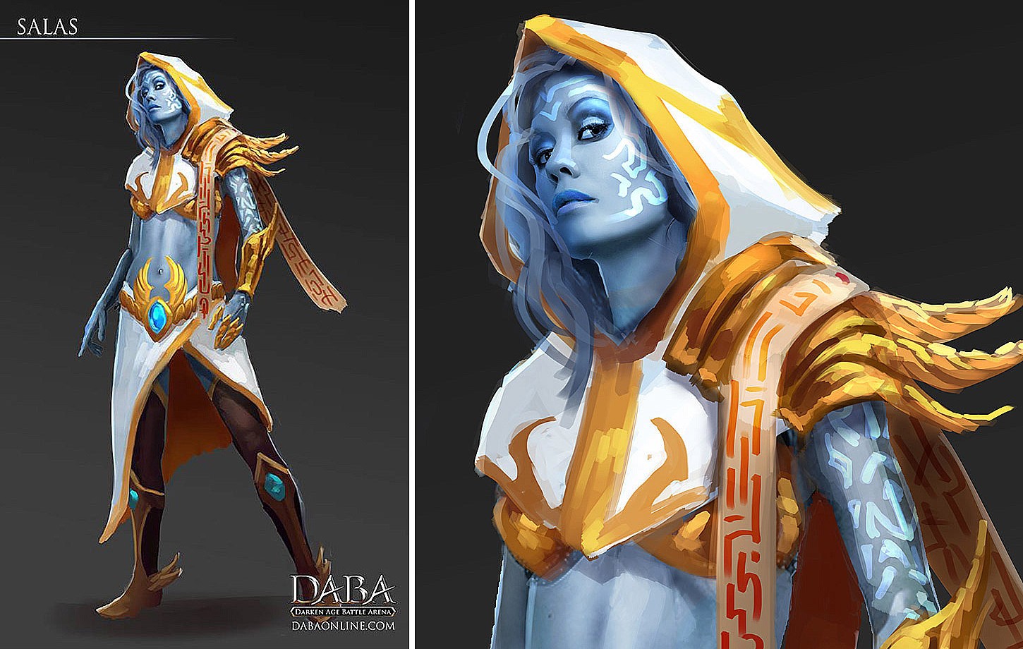 DABA - Character concept-arts