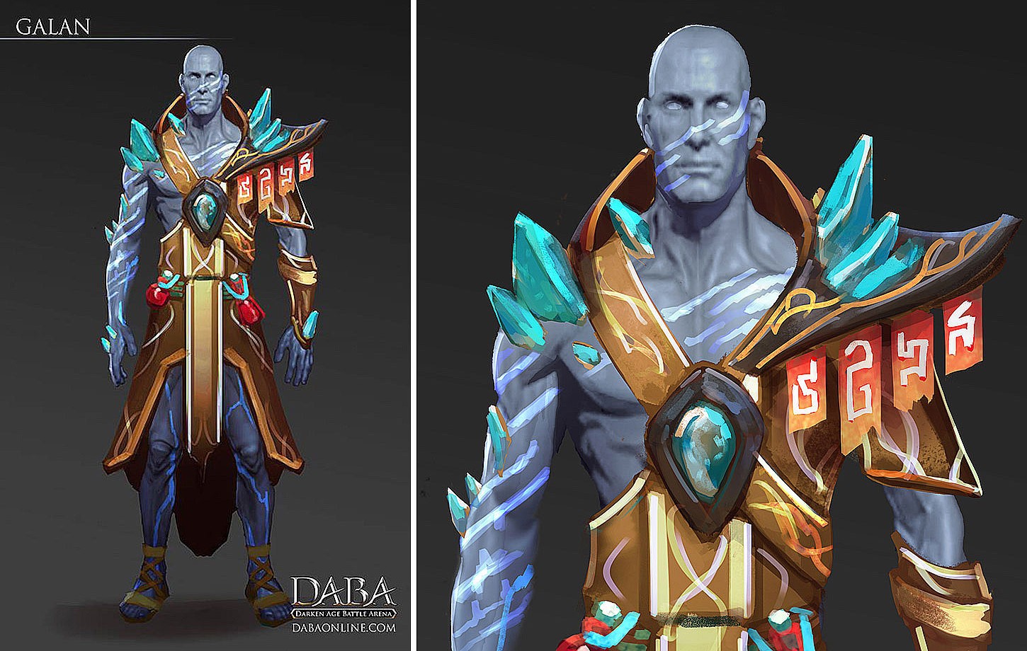 DABA - Character concept-arts