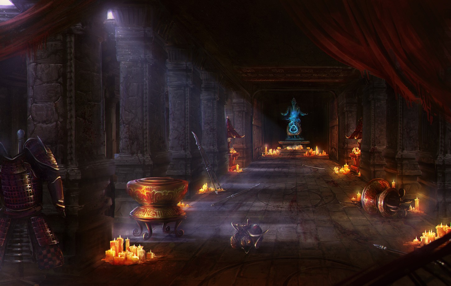 Карта devil isle l2. Подтопленный храм арт. World of warcraft дарнас. Forgotten temple. Форготтен темпл.