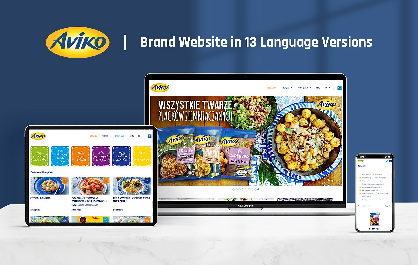 AVIKO - brand website