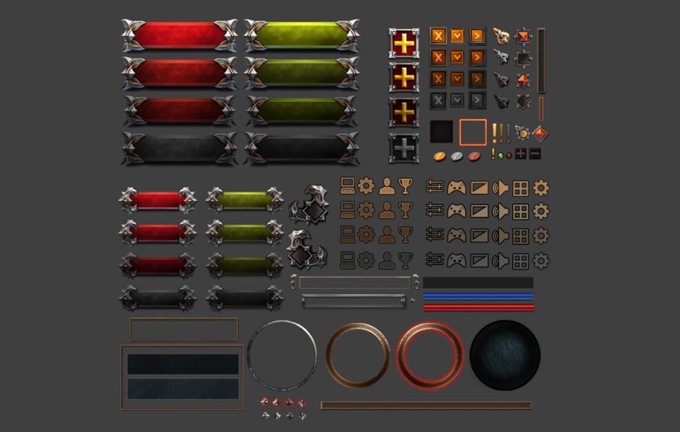 Fantasy Gui Minecraft Dark Fantasy GUI