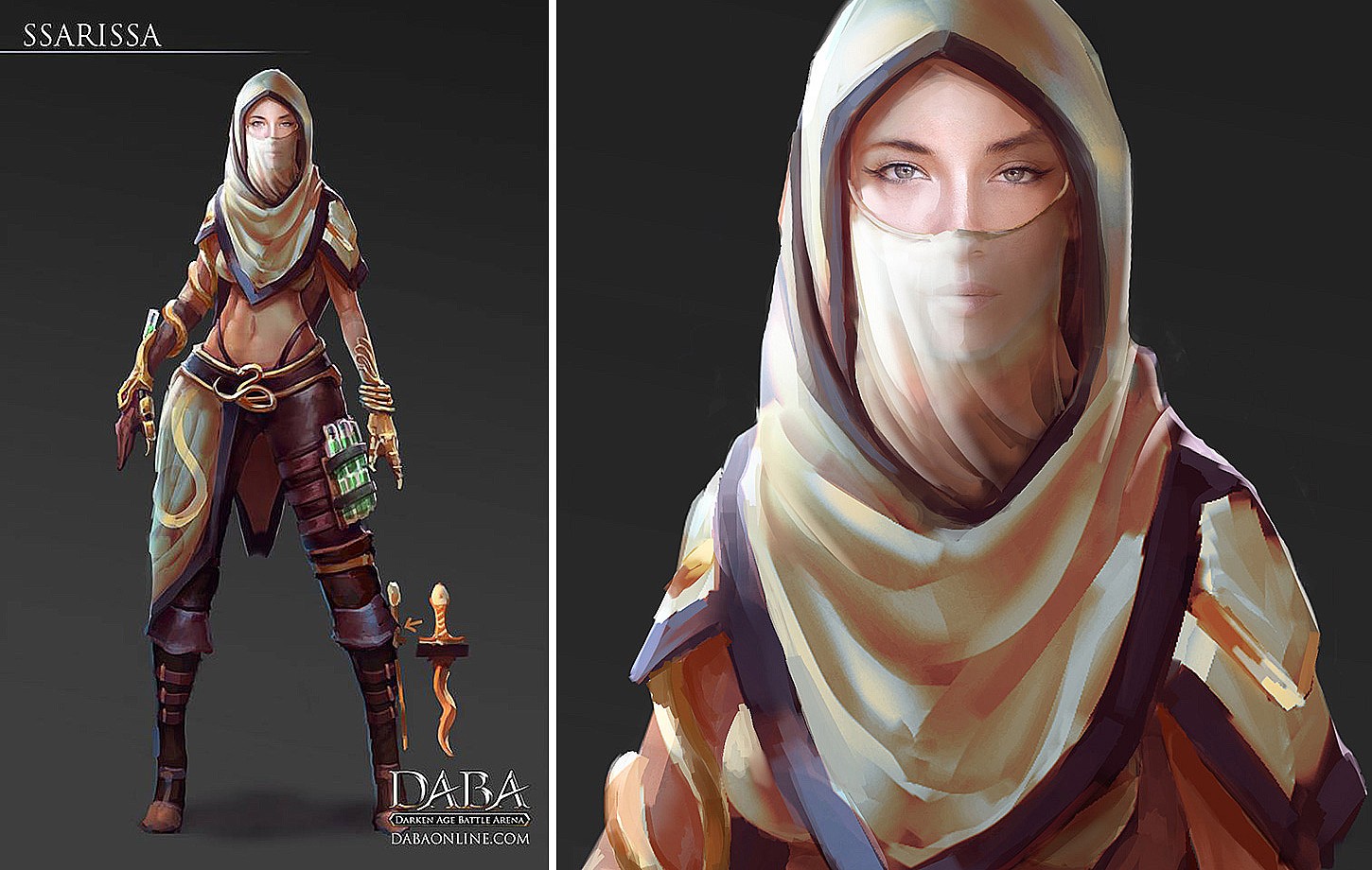 DABA - Character concept-arts