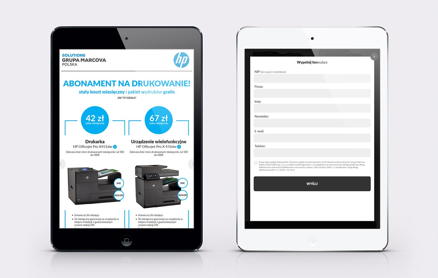 HP - Subscription to print