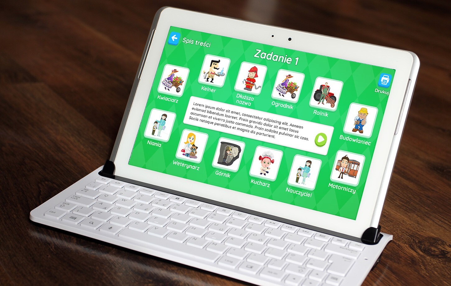 Oczami Dziecka - Application for Windows systems