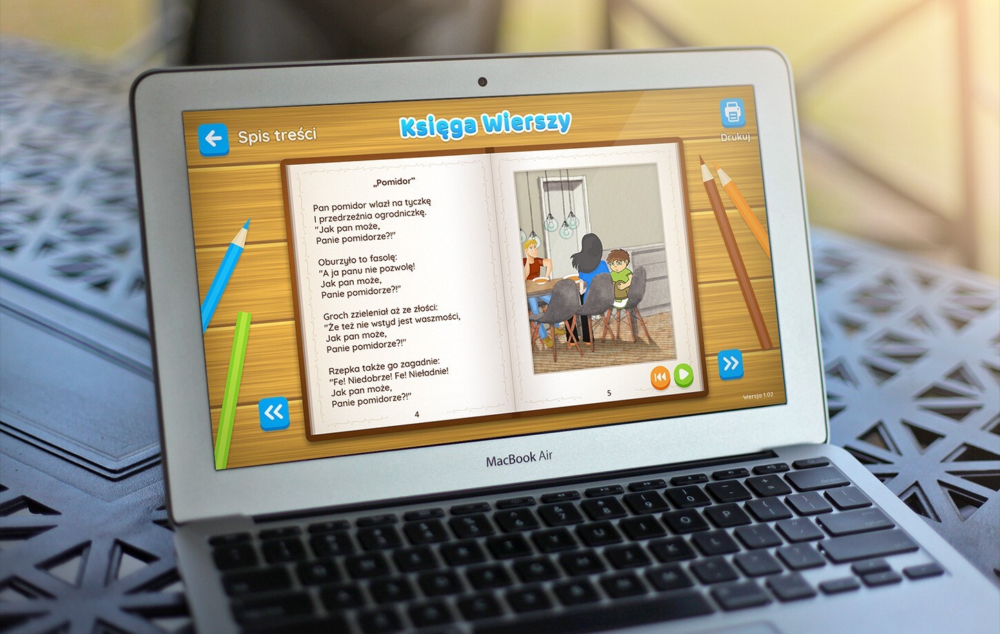 Oczami Dziecka - Application for Windows systems