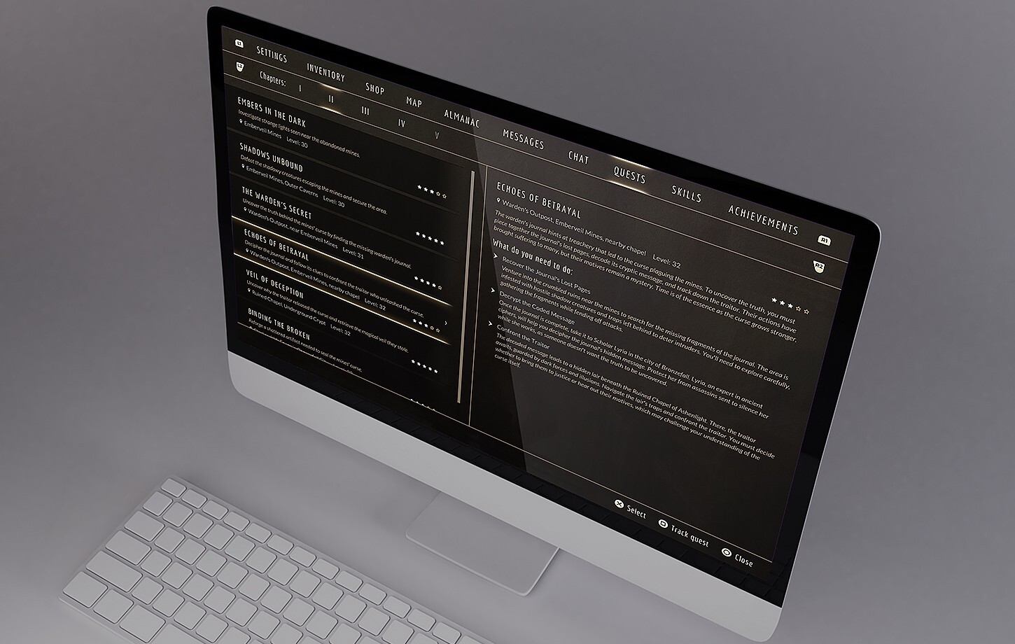 Aria GUI - Universal UI Kit for Fantasy & RPG Games