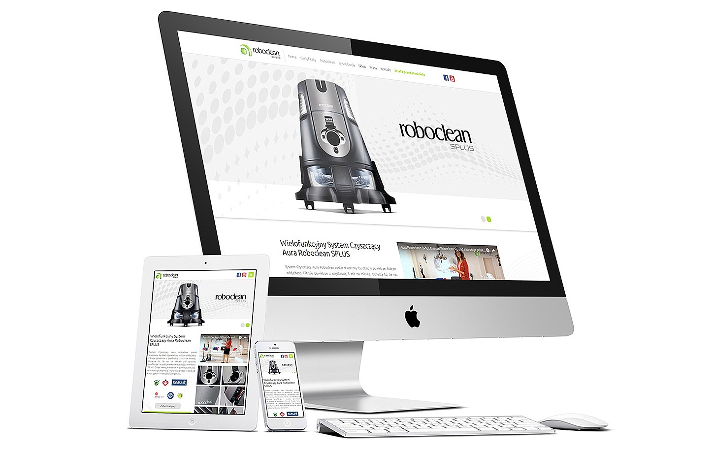 Strona Roboclean poland