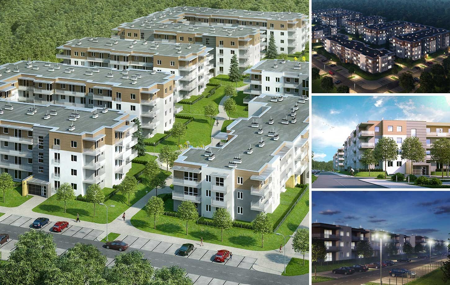 Green Estates visualisation for Budopol company