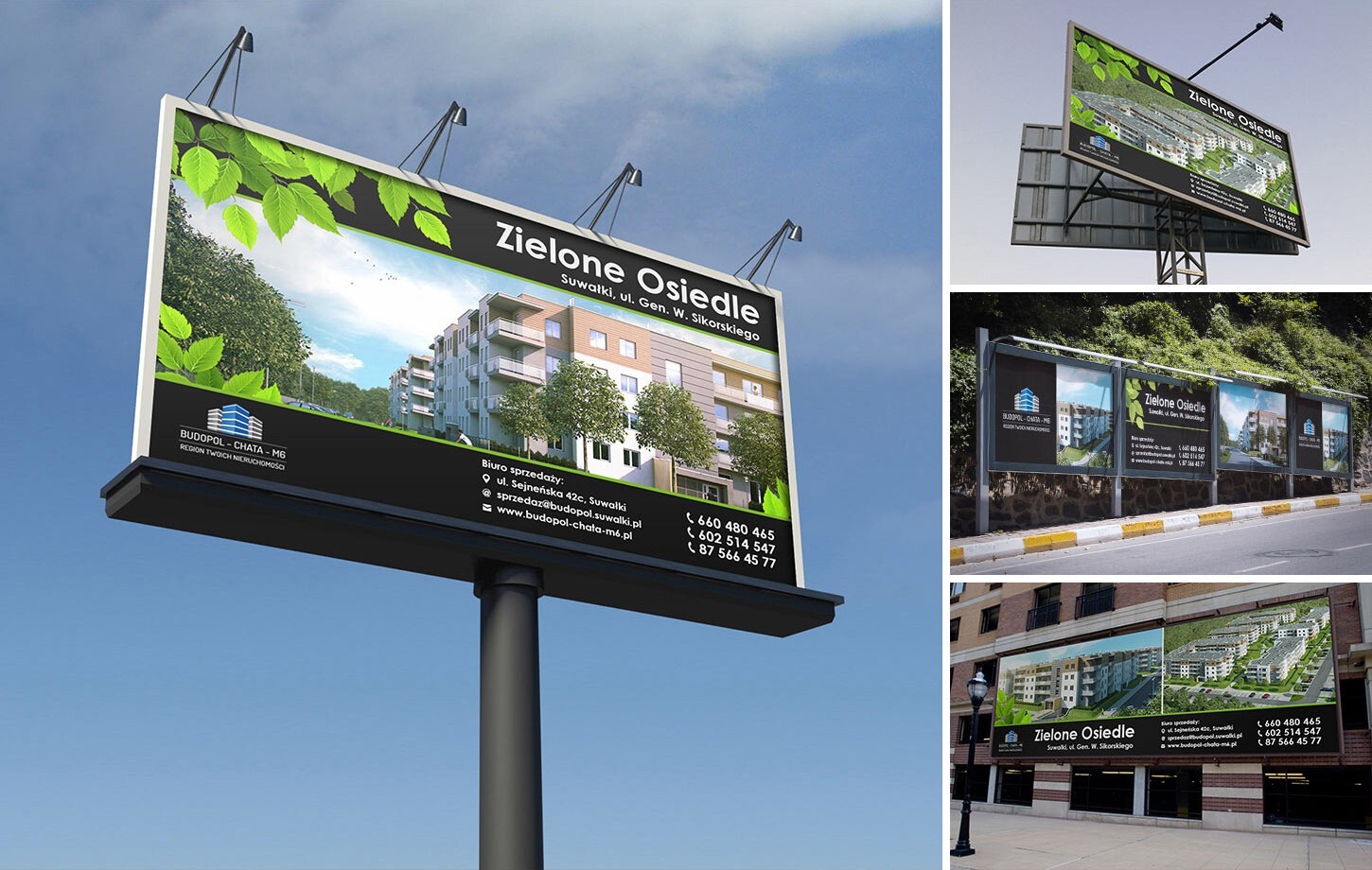 Green Housing estate - DTP materials