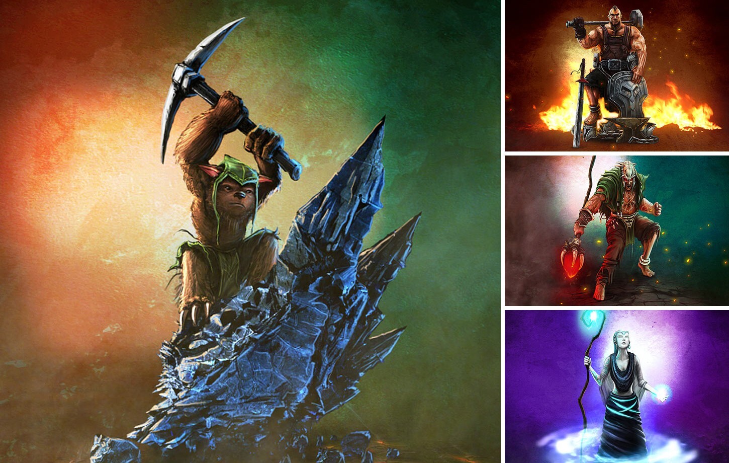 Darken Age concept-arts