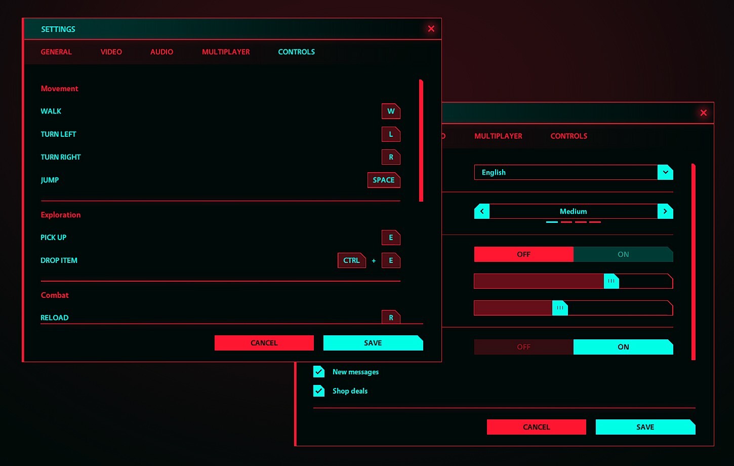 Cyberpunk GUI / UI Kit