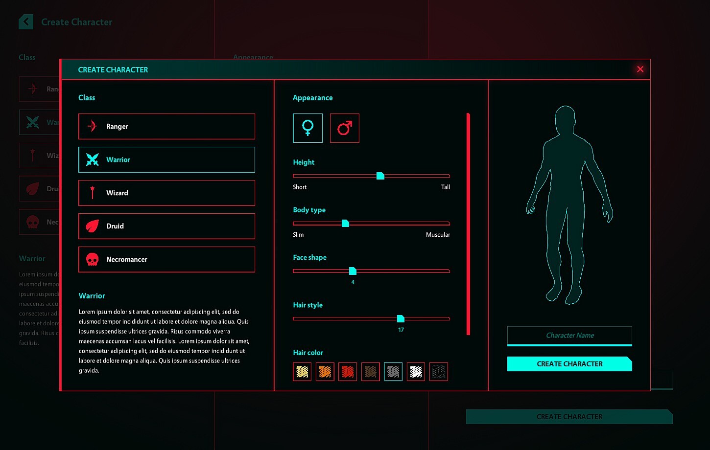 Cyberpunk GUI / UI Kit