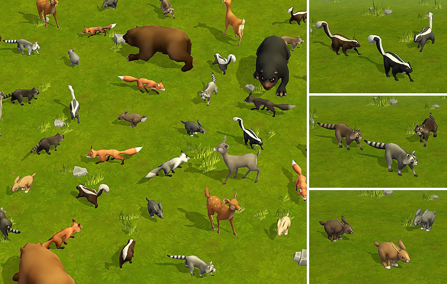 Animated Fantasy Wild Animals Pack