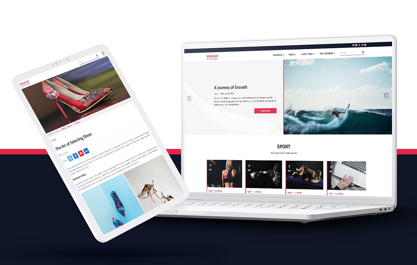 MEGASIN - WordPress Theme for News Portals, Magazines and Blogs