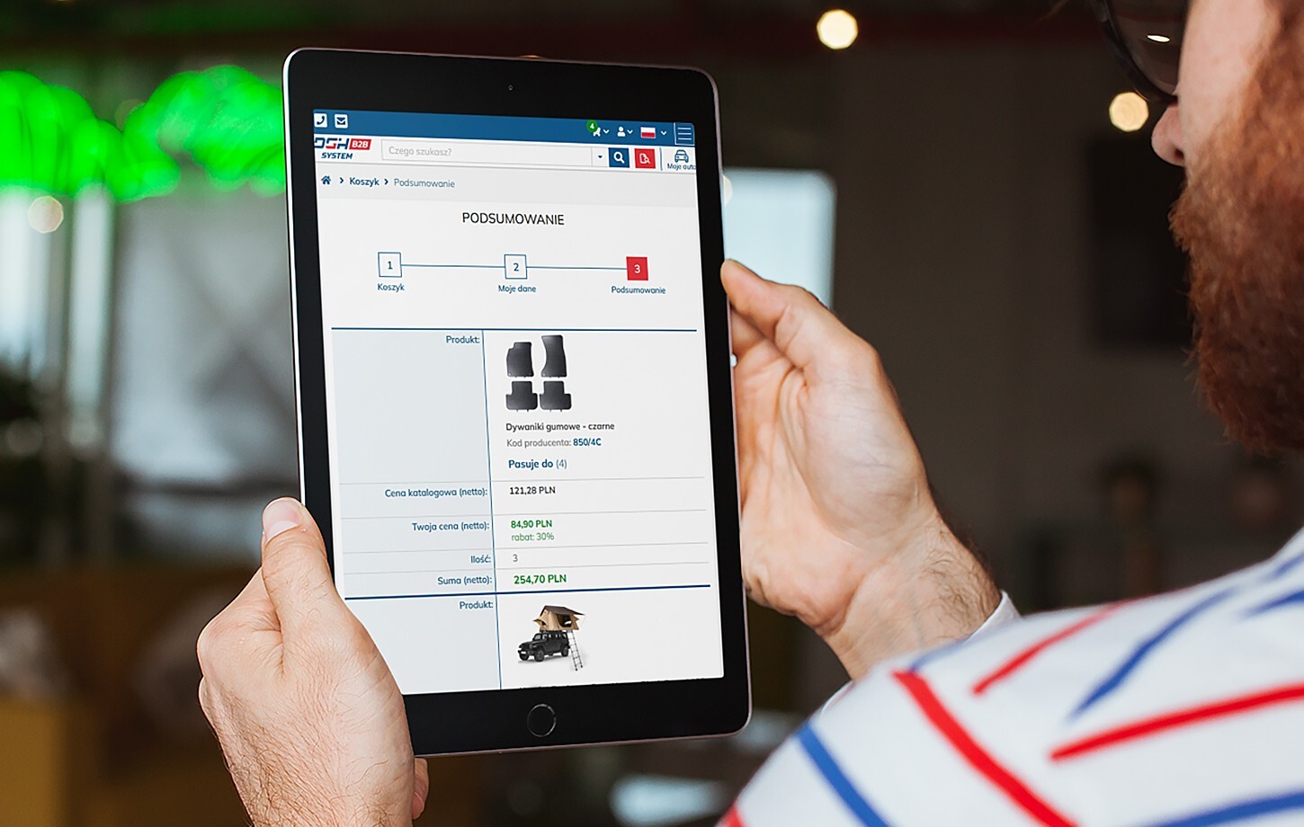 Dedykowany sklep B2B zintegrowany z ERP