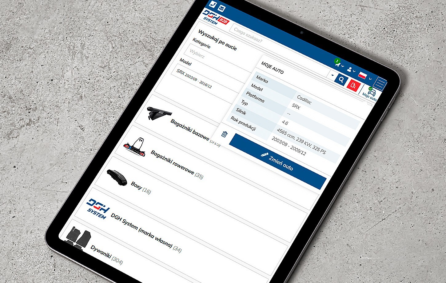 Dedykowany sklep B2B zintegrowany z ERP