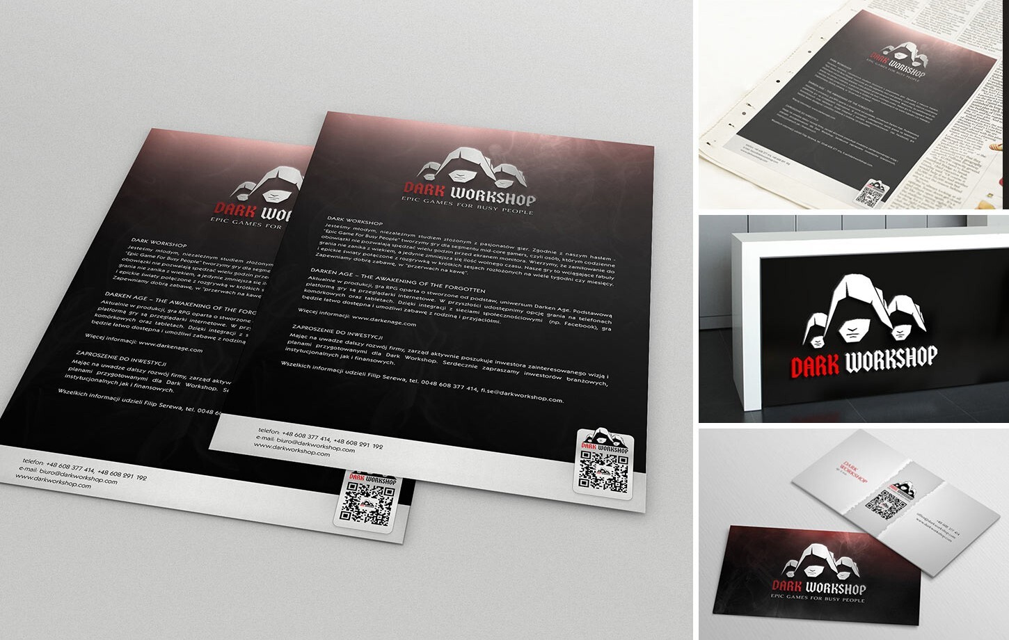 DTP materials for Dark Workshop