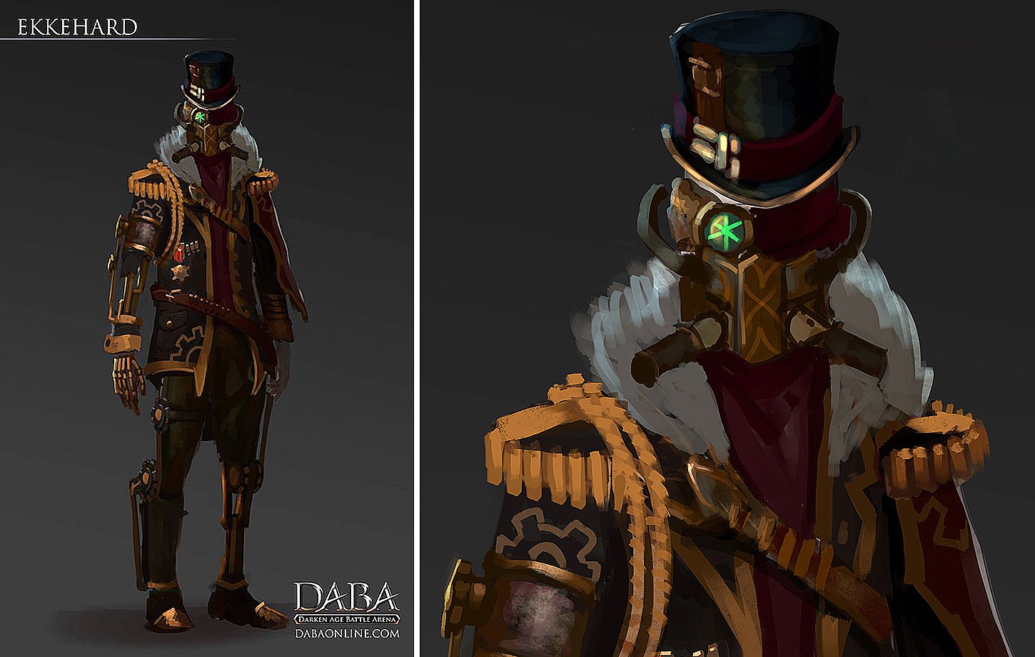 DABA - Character concept-arts