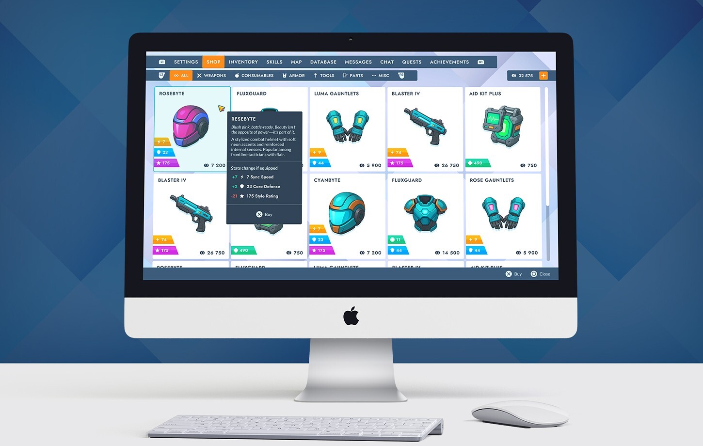 Everwatch GUI - Sci-Fi Complete Game UI Pack