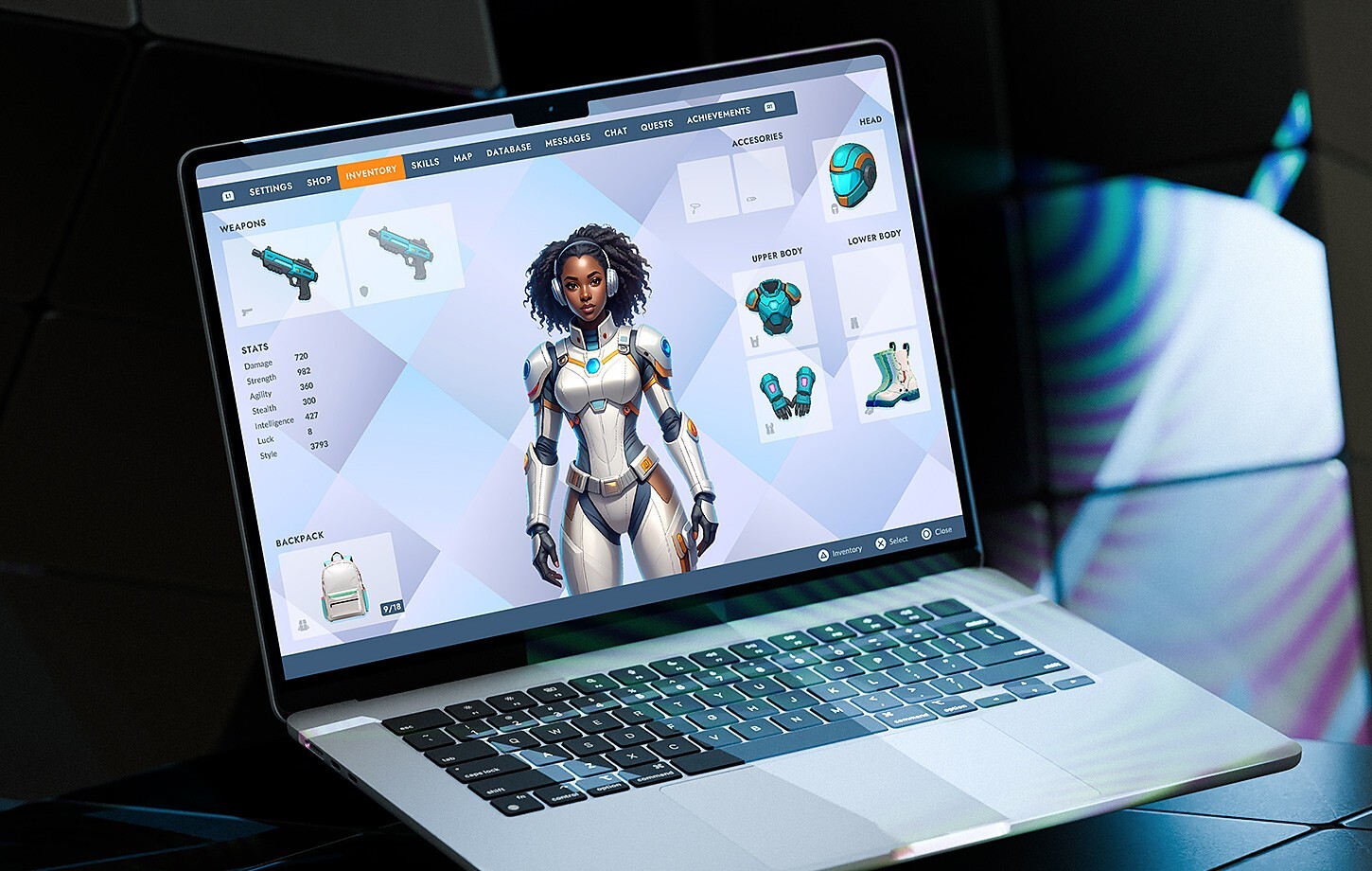Everwatch GUI - Sci-Fi Complete Game UI Pack