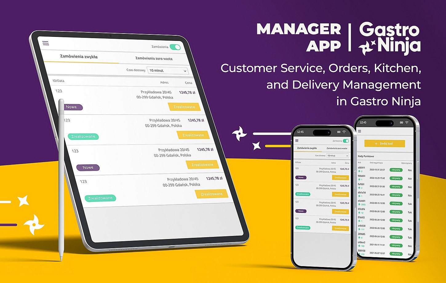 Gastro Ninja Manager