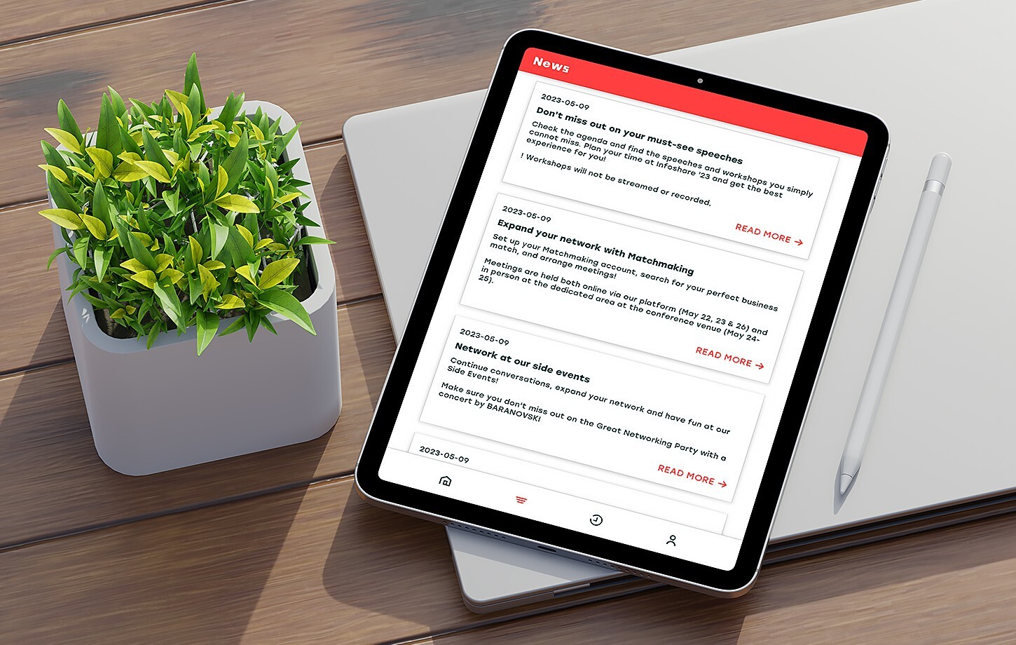 INFOSHARE conference mobile app