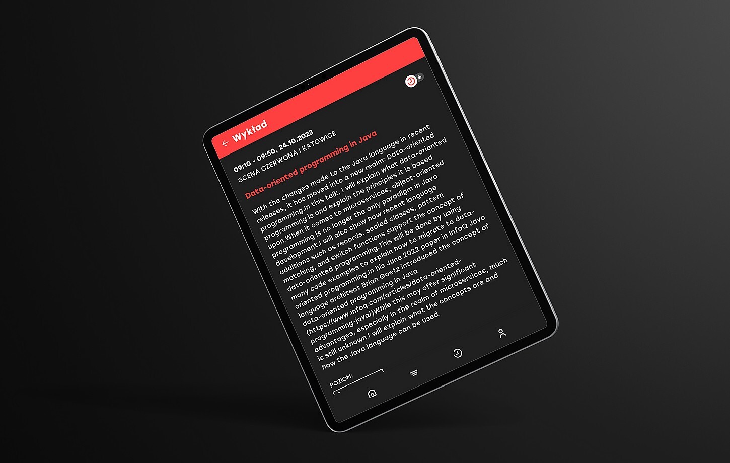Mobile App for INFOSHARE DEV