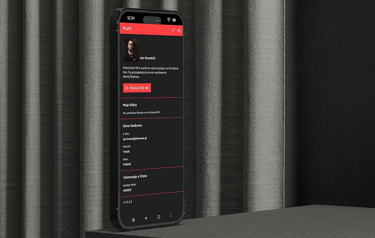 Mobile App for INFOSHARE DEV