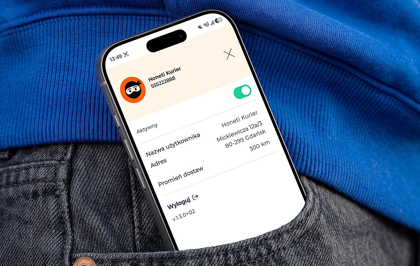 Gastro Ninja Kurier App