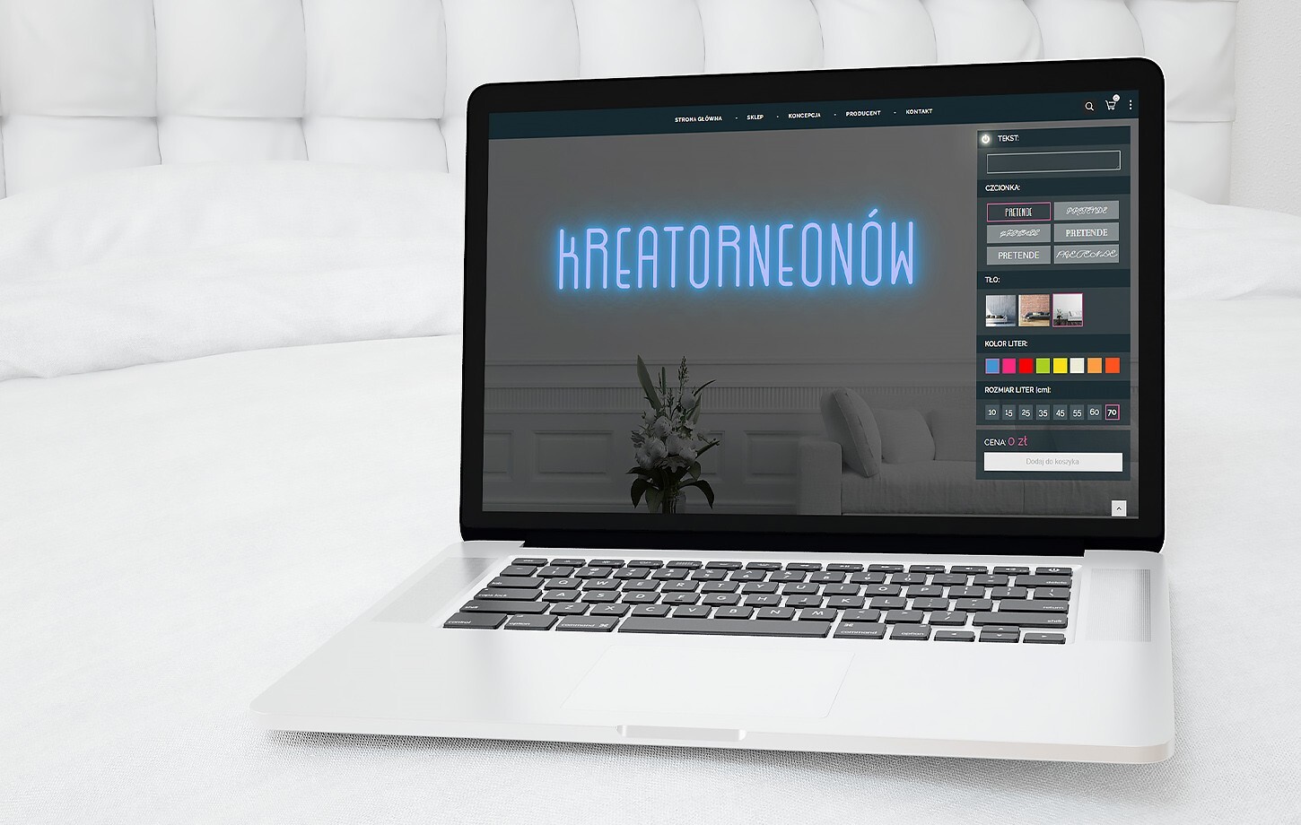 Pretende - neon creator