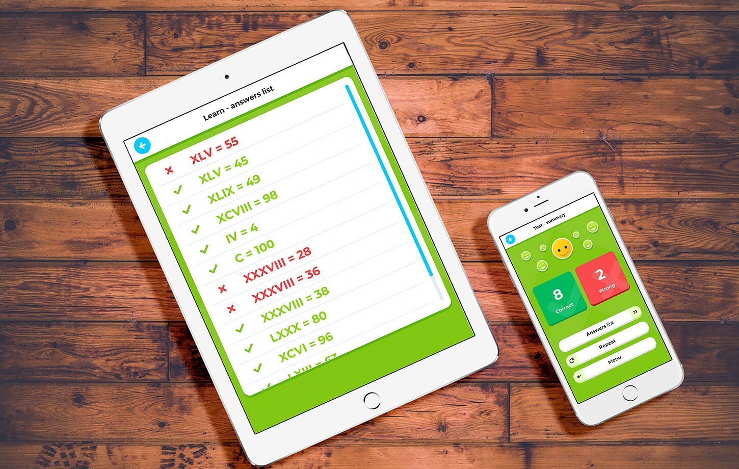 Roman Numerals & Numbers