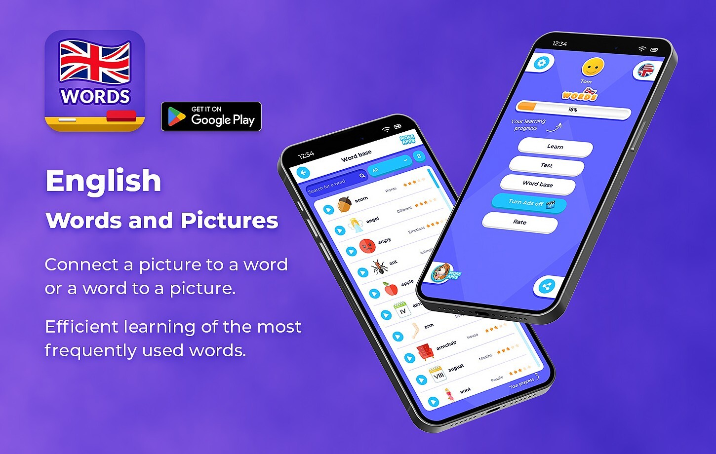 English - Words and Pictures