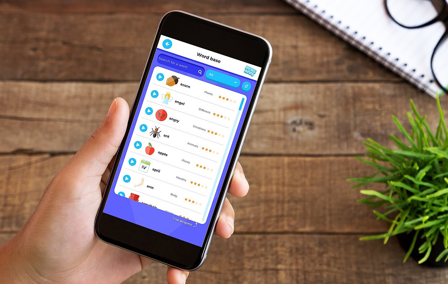 English - Words and Pictures