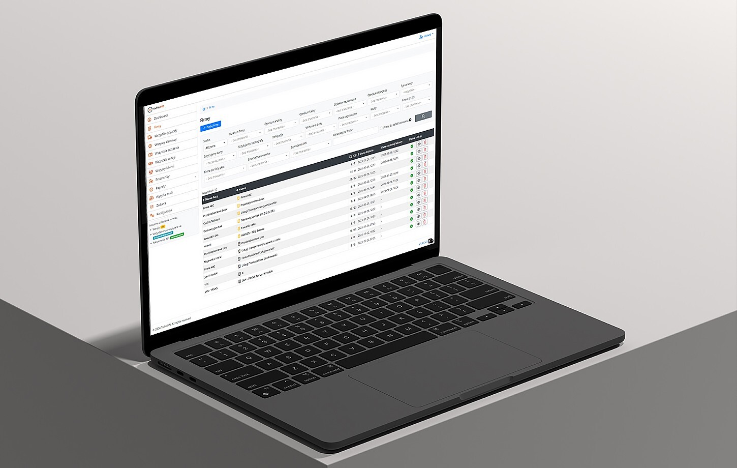Tachoionfo - Transportation management system