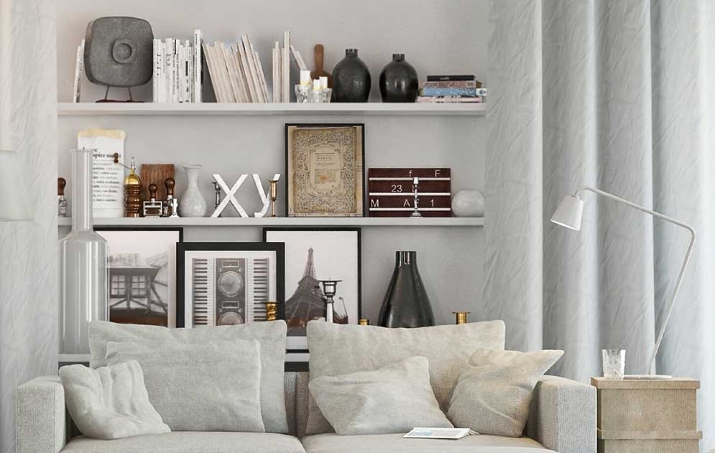 Living room visualization